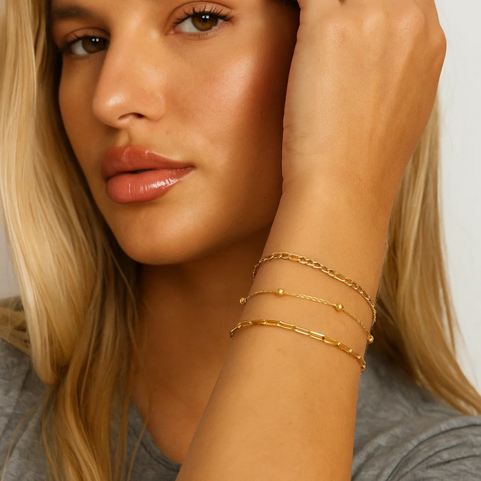 Adriana Three Piece Stackable Bracelet Set, photo 11