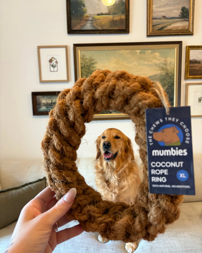 Aro de cuerda de coco para perro, foto 2