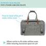Transportadora expandible para mascotas Gold Series Big Apple XL, foto 22