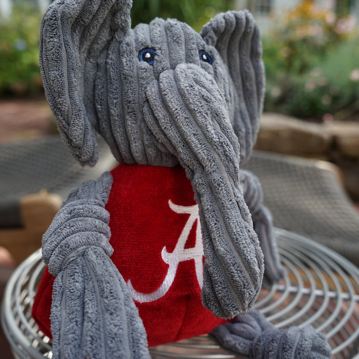 NCAA University of Alabama, Big Al Mascot Knottie, juguete de peluche para perro, foto 5
