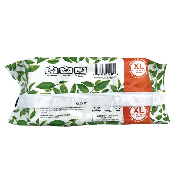 Fragrance-Free Grooming and Cleansing Wipes for Dogs and Cats, 100 Count, photo 2