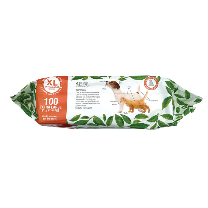 Fragrance-Free Grooming and Cleansing Wipes for Dogs and Cats, 100 Count, photo 4