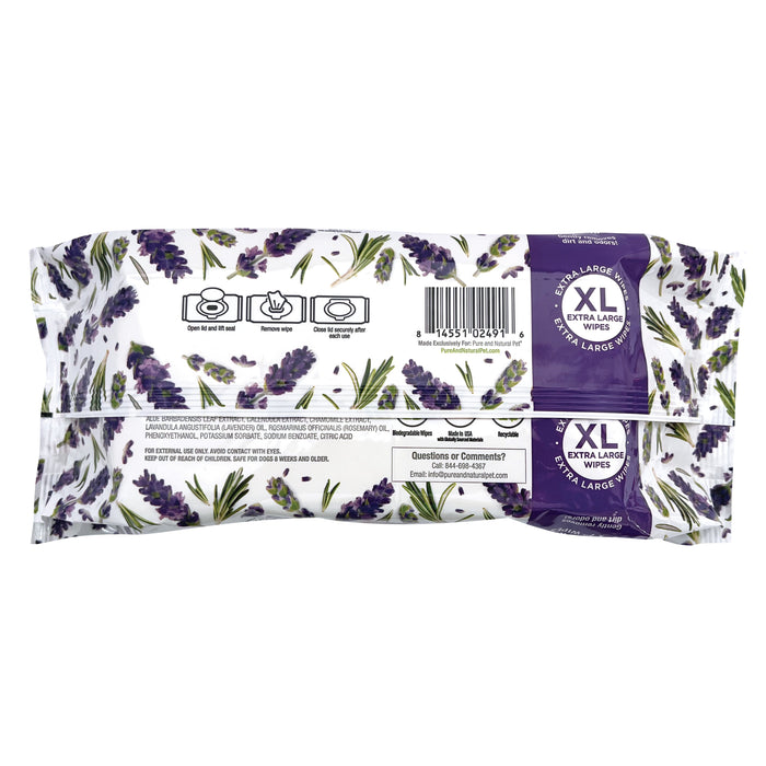 Lavender and Rosemary Grooming Wipes for Dogs, 100 Count, photo 2