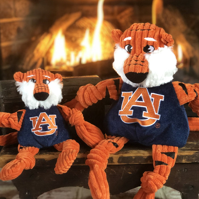 NCAA Auburn University, Aubie the Tiger Knottie, juguete de peluche para perro, foto 5