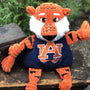 NCAA Auburn University, Aubie the Tiger Knottie, juguete de peluche para perro, foto 6