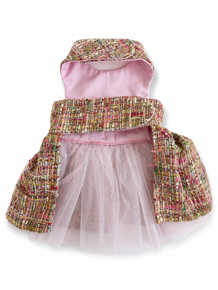 Vestido para perro European Tweed Double Bow, foto 4