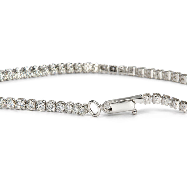 2 Ct. T.W. Lab-Grown Diamond Tennis Bracelet in 10K White Gold, photo 2