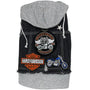 Black Biker Hoodie, photo 5
