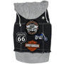 Black Biker Hoodie, photo 6