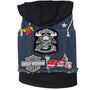 Blue Biker Hoodie, photo 1
