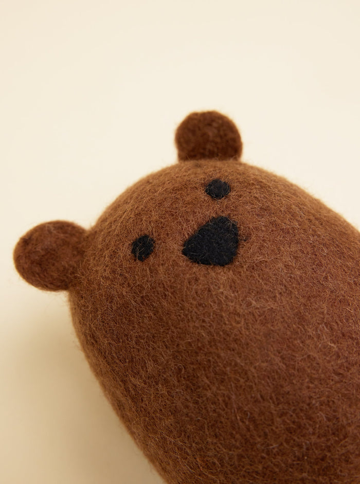 Brown Bear Wool Dog Toy, photo 10