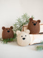 Brown Bear Wool Dog Toy, photo 6