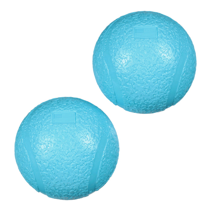 Pelota Boundr para perro, paquete de 2 chicas, aqua