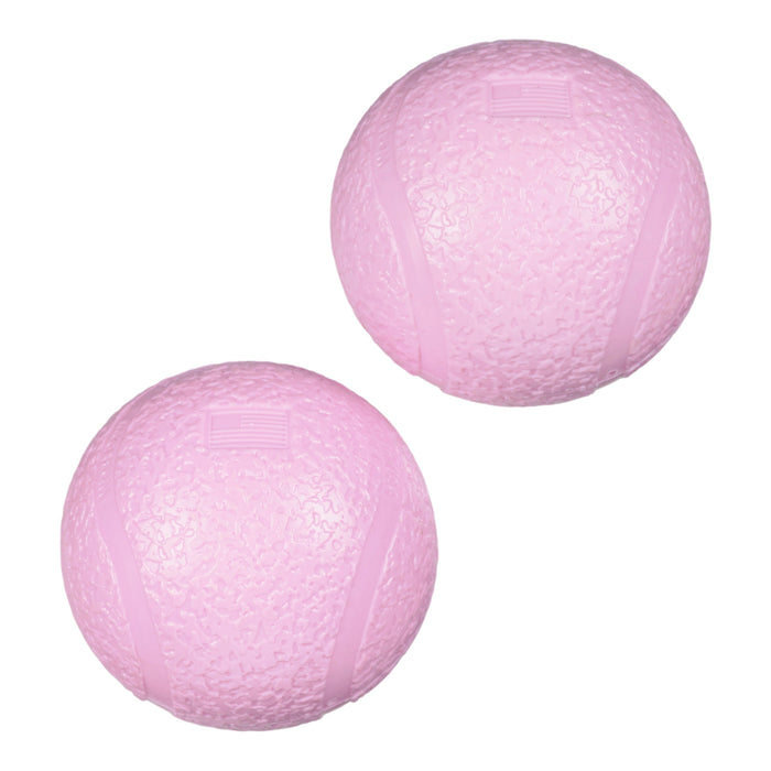 Pelota Boundr para perro, paquete de 2 chicas, rosa chicle, foto 3