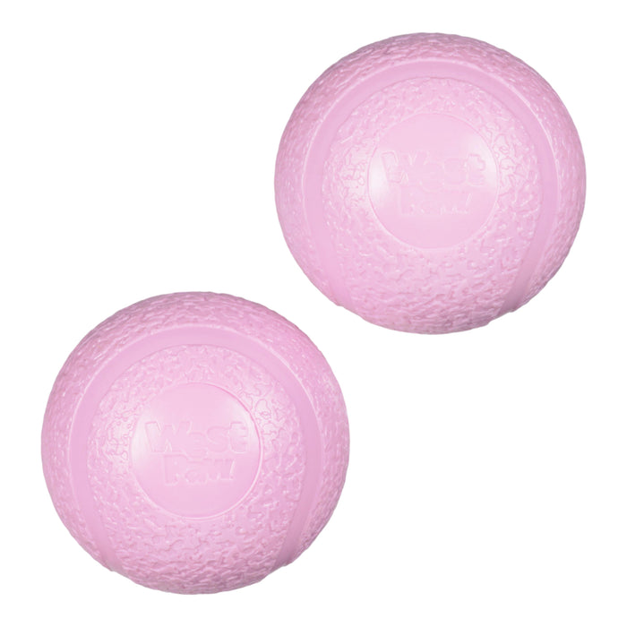 Pelota Boundr para perro, paquete de 2 chicas, rosa chicle