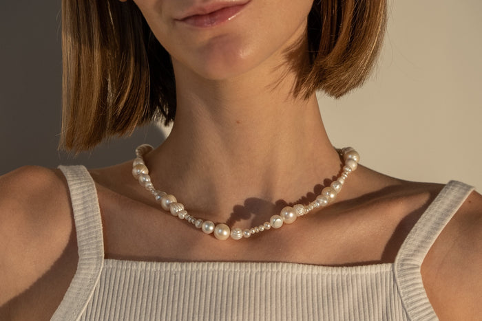 Balancing Act Freshwater Pearl Necklace, photo 7