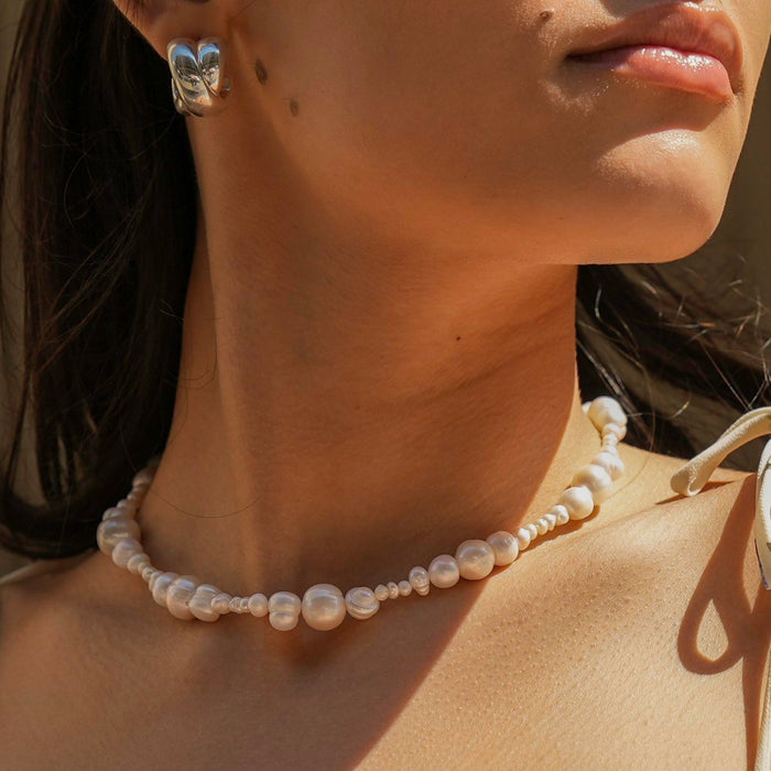 Balancing Act Freshwater Pearl Necklace, photo 2
