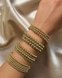 Conjunto de pulseras de cuentas de 3mm, 4mm y 5mm, foto 7