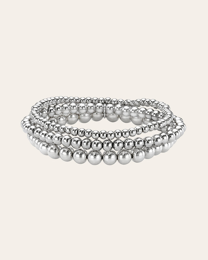 Conjunto de pulseras de cuentas de 3mm, 4mm y 5mm, foto 8