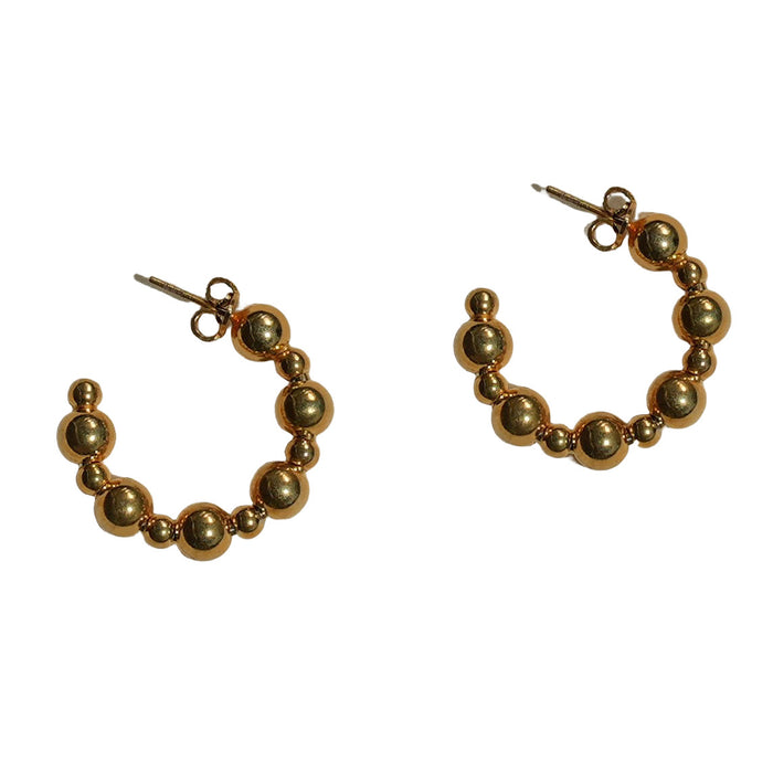 Aretes de aro Beaded, foto 3