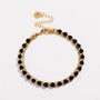 Black Spinel Beaded Friendship Bracelet, photo 4