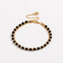 Black Spinel Beaded Friendship Bracelet, photo 3