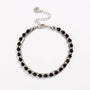 Black Spinel Beaded Friendship Bracelet, photo 7