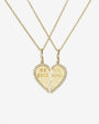 Best Friend Heart Necklace Set, photo 1