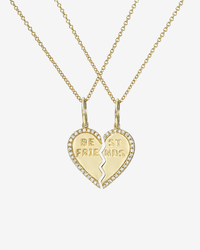 Best Friend Heart Necklace Set, photo 1