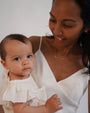 Conjunto de collares Mommy and Me con diamante en bisel en oro de 14K, foto 3