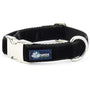 Collar con hebilla Velvet Essential en negro, foto 1