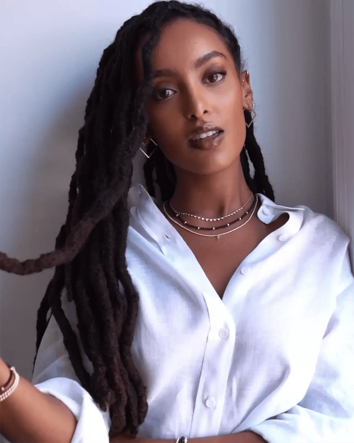 Collar de cuentas con segmentos de ónix negro en oro de 14K, foto 6