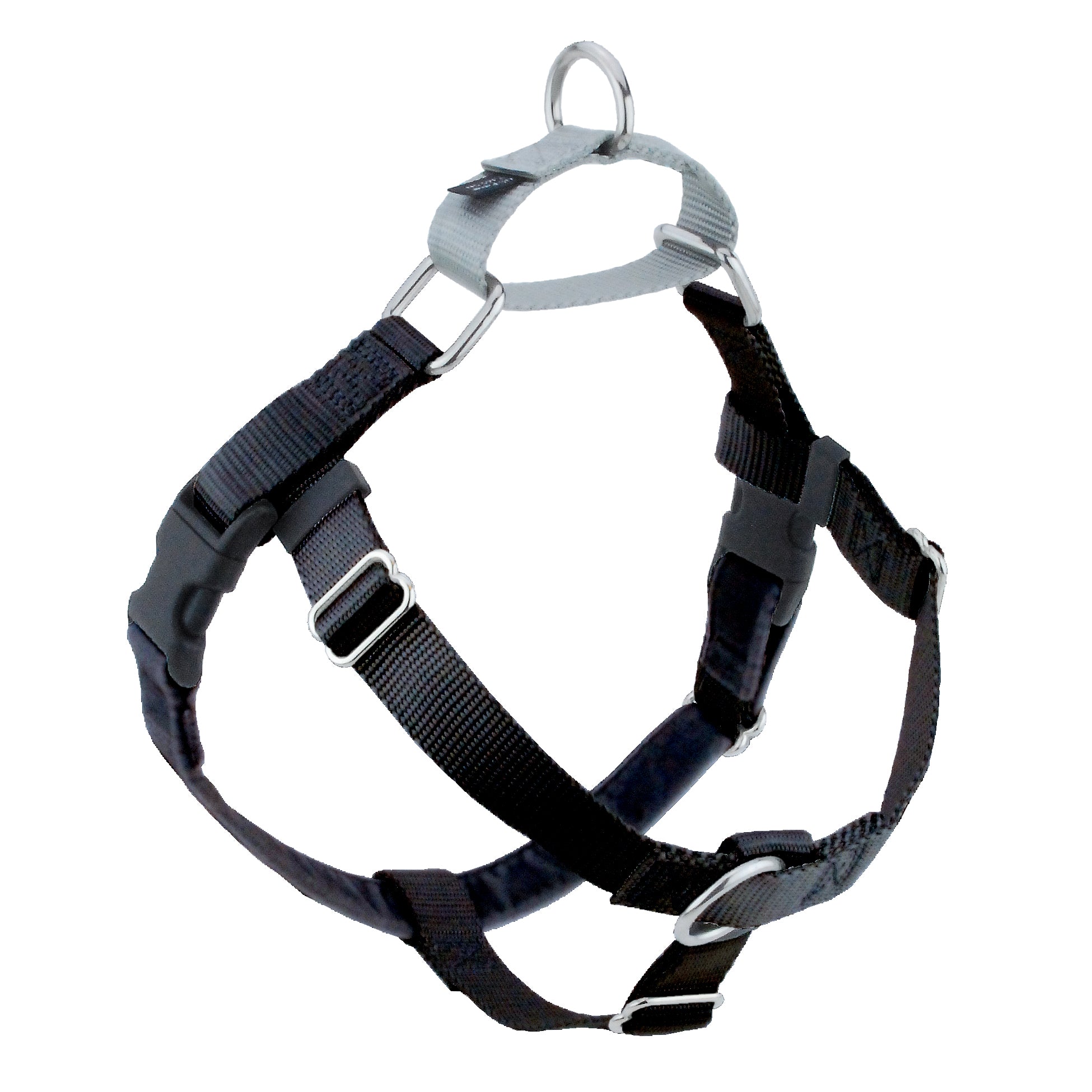 Arnés antitirones para perro Freedom No-Pull negro, foto 1