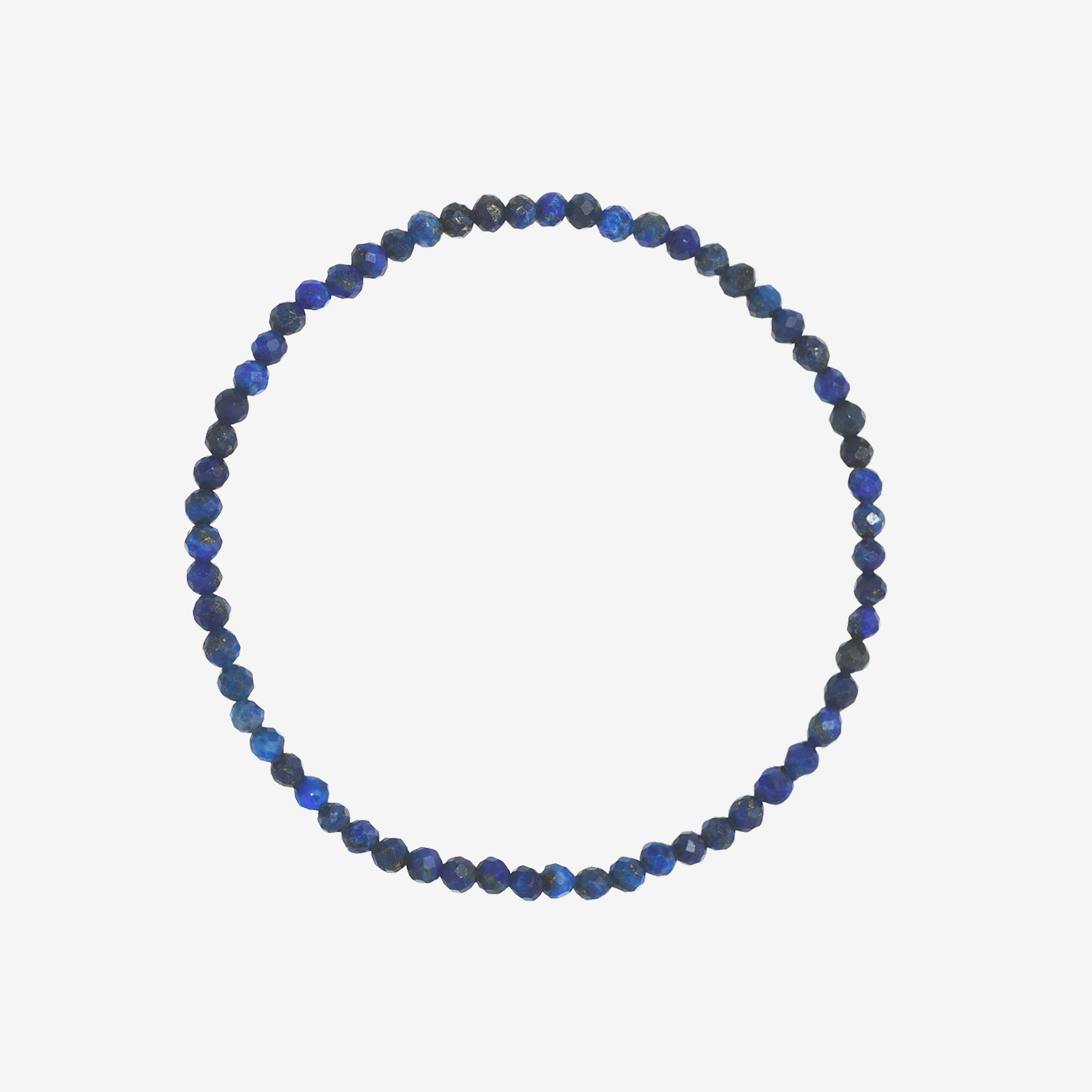 Blue Lapis Bead Bracelet, photo 1