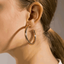 Bold and Beautiful Gold Hoop Earrings, photo 5