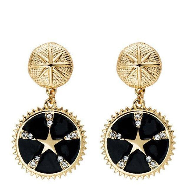 Aretes colgantes de estrella Bright Star, foto 1