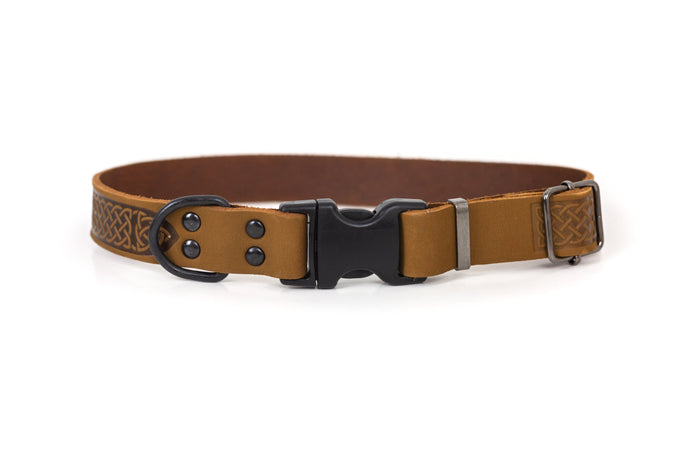 Celtic Sport Leather Quick-Release Dog Collar, photo 4