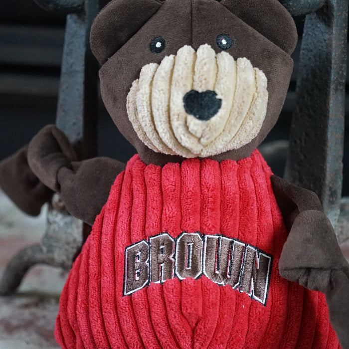 NCAA Brown University, Bruno the Bear Knottie, juguete de peluche para perro, foto 4