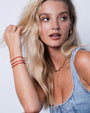 14K Gold Button Fortune Bracelet, photo 3