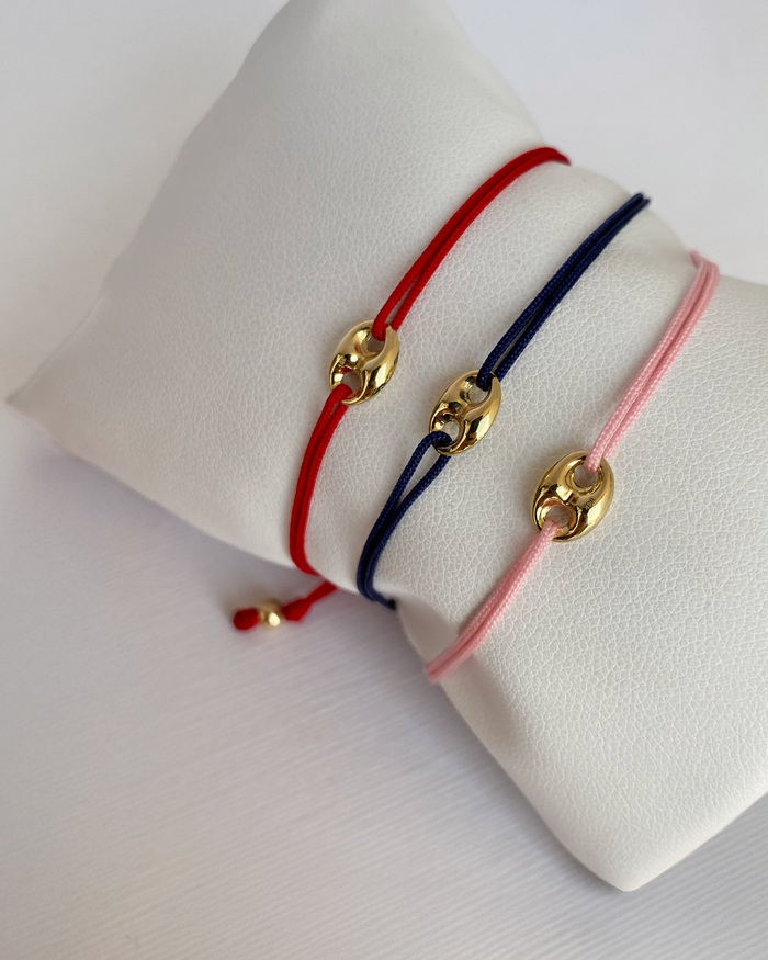14K Gold Button Fortune Bracelet, photo 4