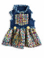 Denim and Tweed Couture Dress, photo 1