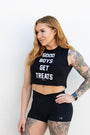 Good Boys Get Treats Crop Tank