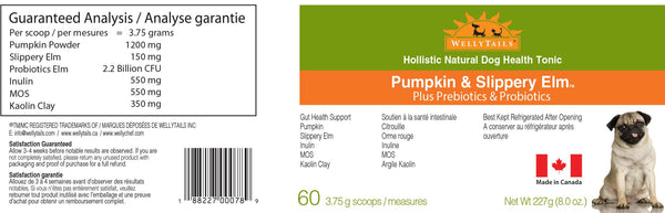 Pumpkin & Slippery Elm Powder with Probiotics for Dogs, photo 2