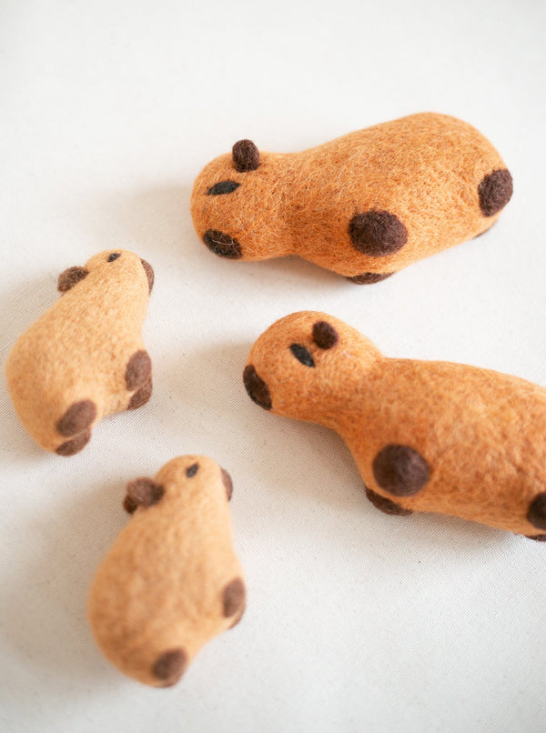 Capybara Wool Dog Toy, photo 2