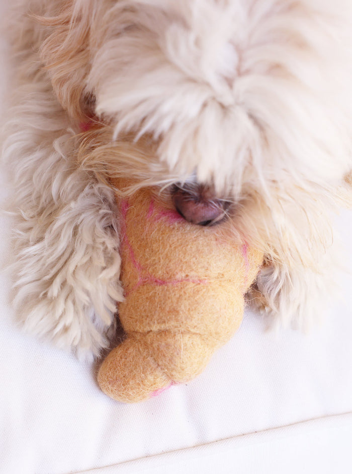 Juguete de lana para perro Croissant, foto 4