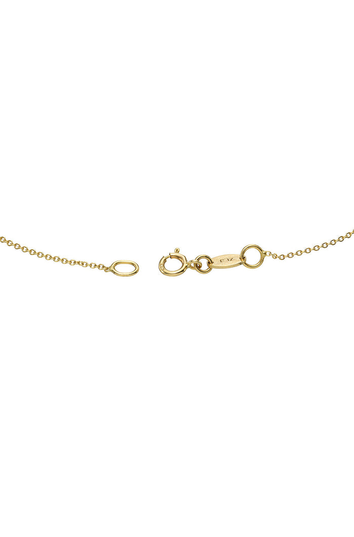 Collar de cadena de eslabones tipo cable en oro de 14K, foto 6
