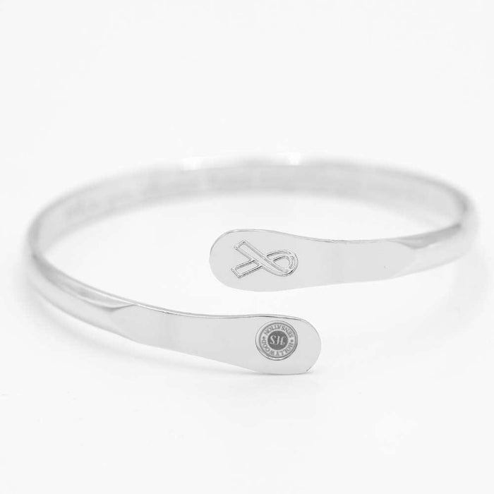 When You Choose Hope Anything's Possible Engraved Cuff, photo 10