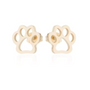 CharmedPaw Paw Print Stud Earrings, photo 1