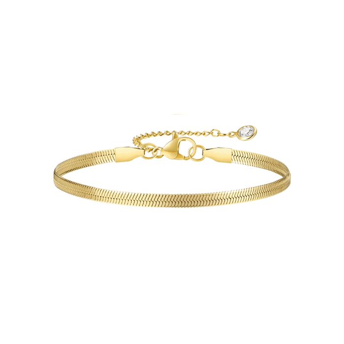 Adjustable Gold Snake Chain Bracelet, photo 1