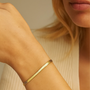 Adjustable Gold Snake Chain Bracelet, photo 3